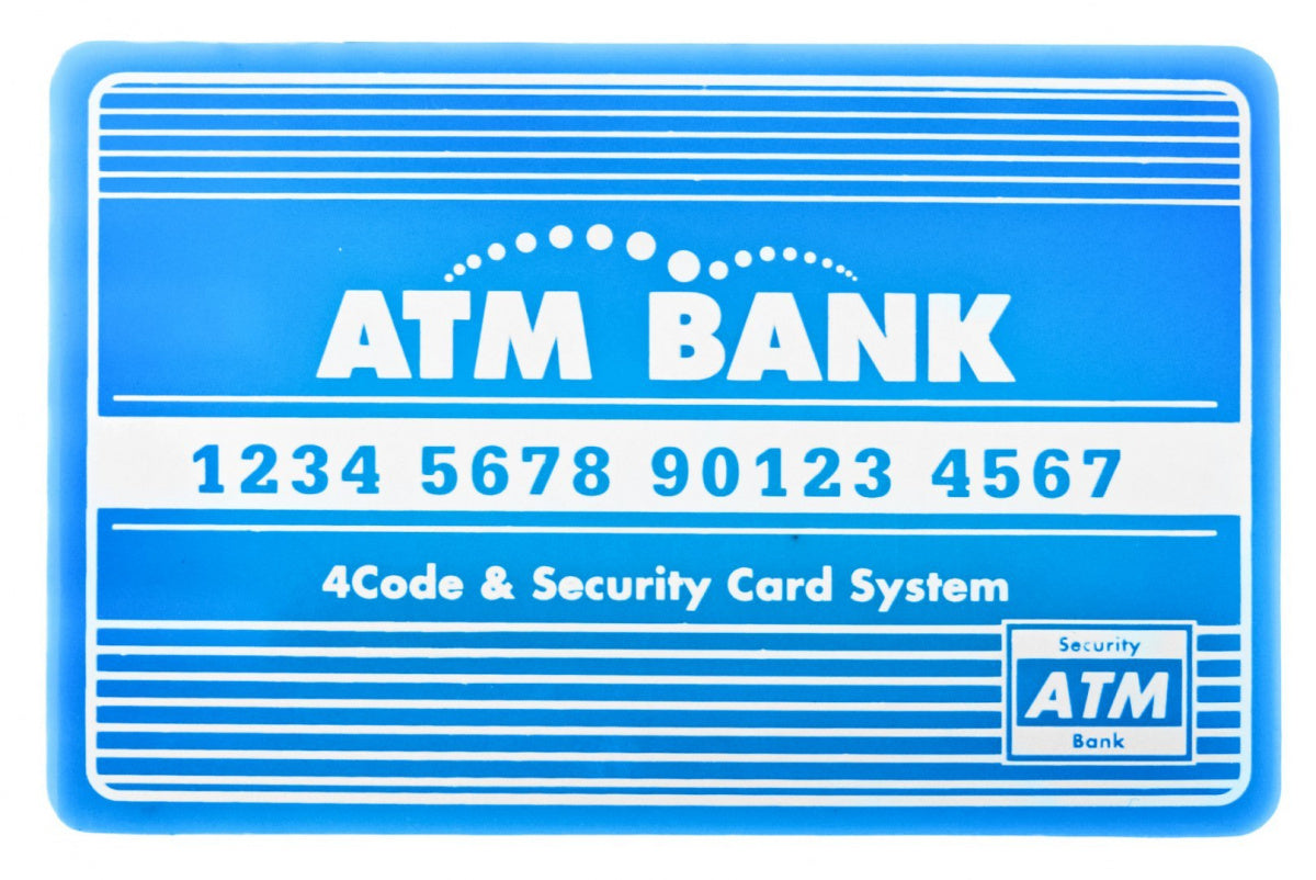 ATM Cash Machine Blue PL