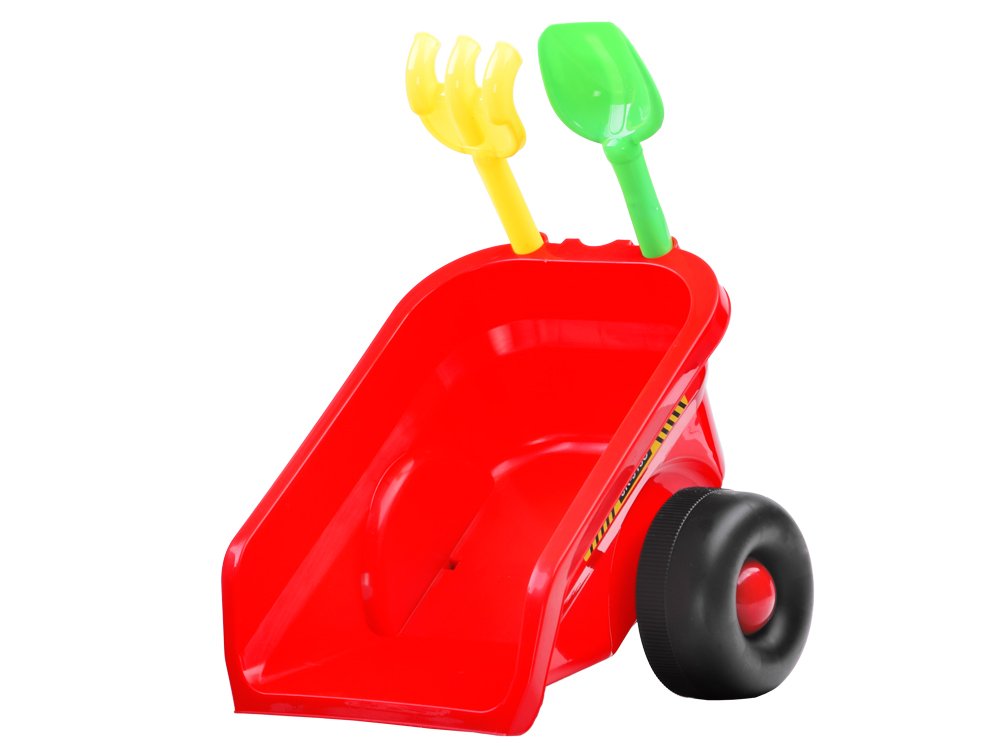 Guralica traktor s prikolicom – crveni