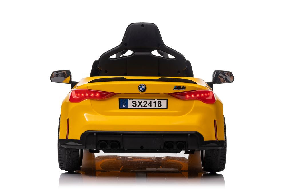 Licencirani auto na akumulator BMW M4 - žuti
