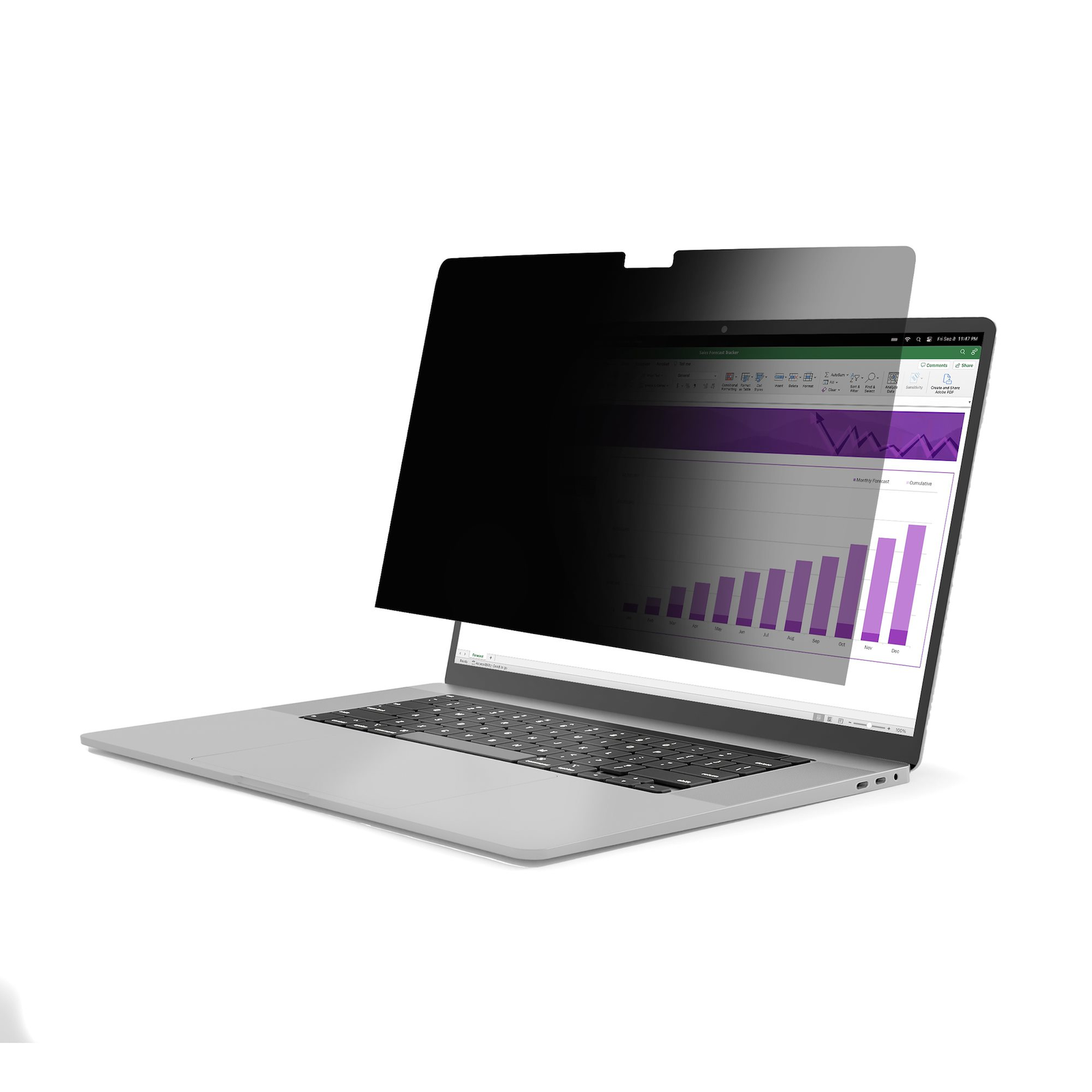 StarTech.com 16M21-PRIVACY-SCREEN filtar za zaštitu privatnosti zaslona Filtar za zaštitu privatnosti bez okvira 40,6 cm (16")