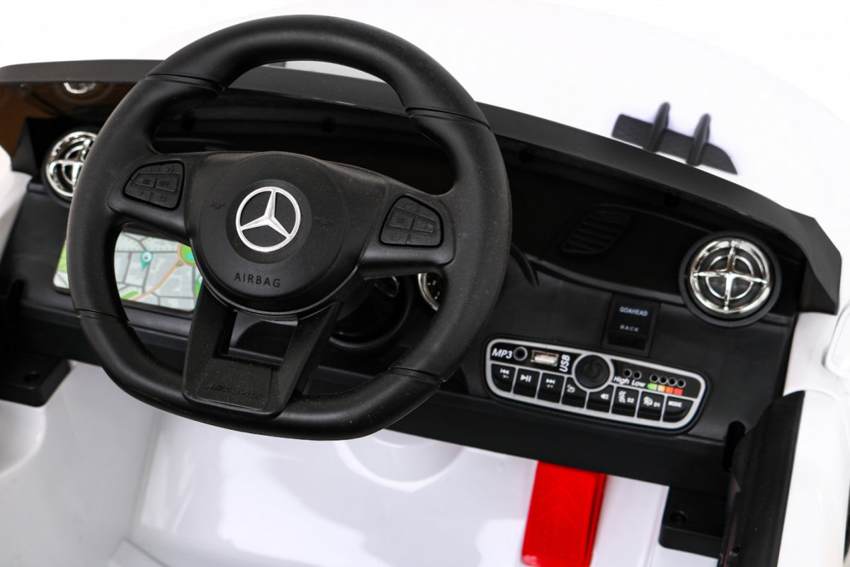 Licencirani auto na akumultor Mercedes Benz AMG SL65 S - bijeli