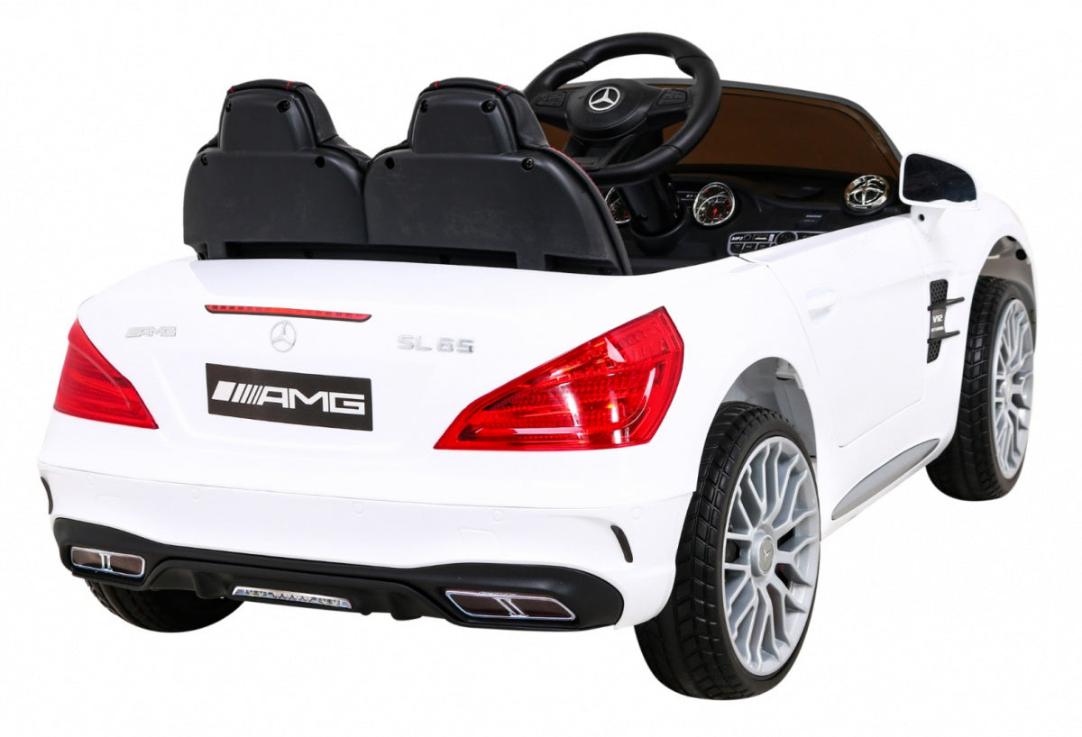 Licencirani auto na akumultor Mercedes Benz AMG SL65 S - bijeli