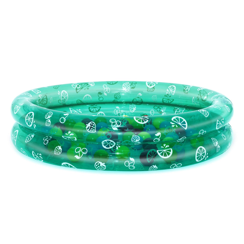 Bazen na napuhavanje Bestway 51141 Transparent s lopticama