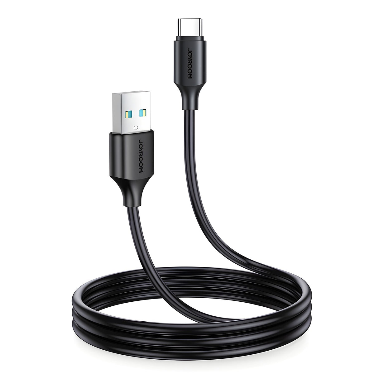 Joyroom Punjački i Podatkovni Kabel USB na USB tip-C - (3A, 1m) - Crni KP31052