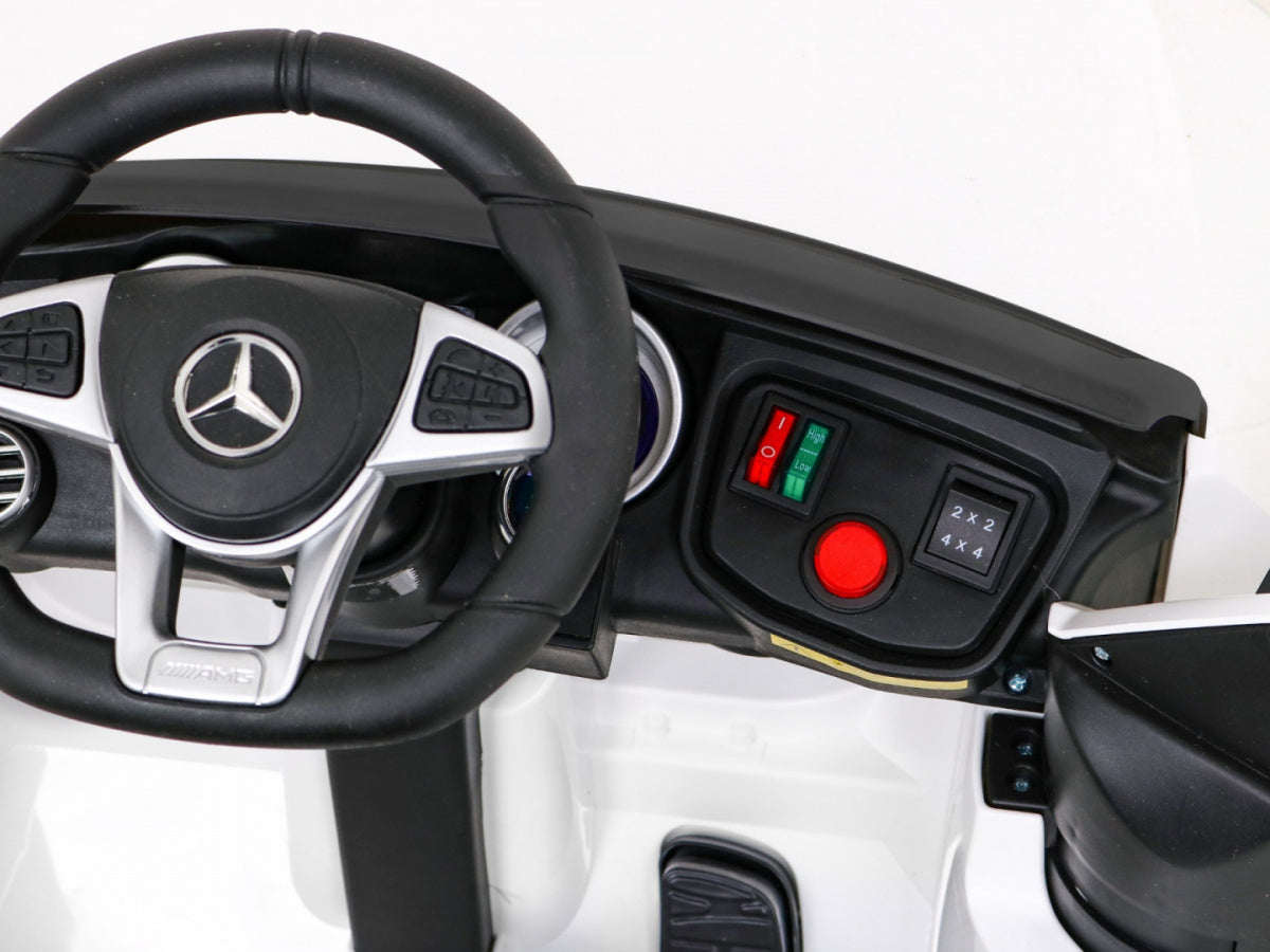 Licencirani auto na akumultor Mercedes Benz GLC63S 4x4 - bijeli
