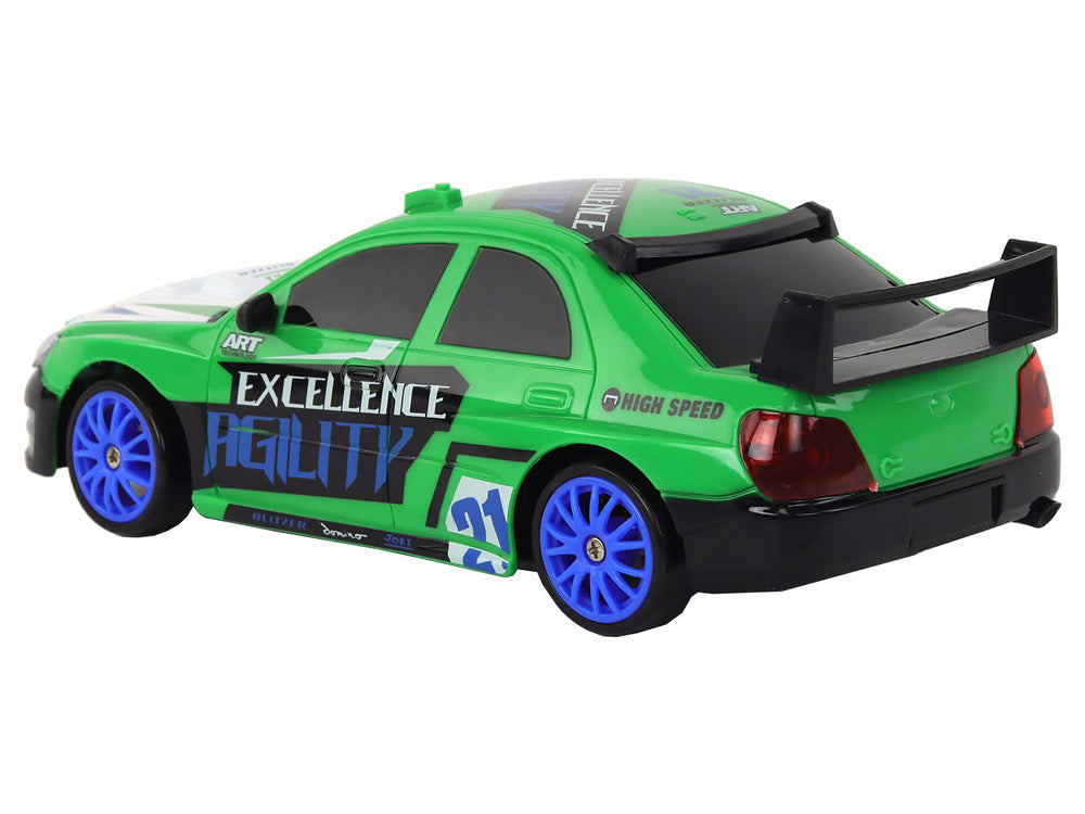 Auto na daljinsko upravljanje Sports Car R/C 1:24 - zeleni