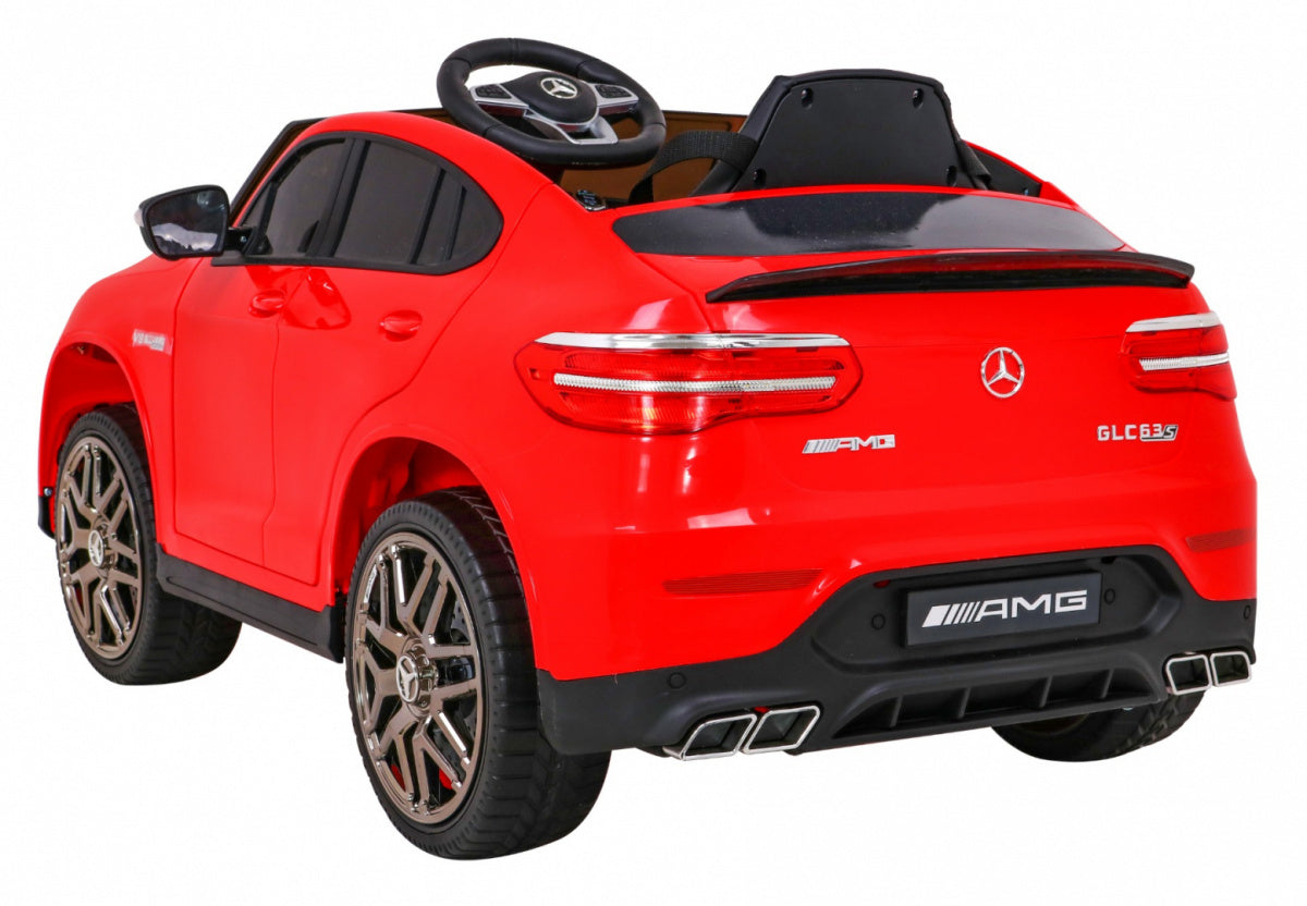 Licencirani auto na akumultor Mercedes Benz GLC63S 4x4- crvena