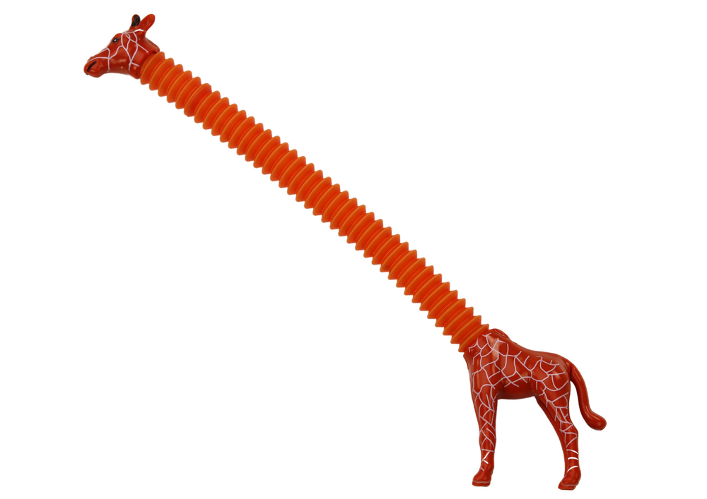 Giraffe Stretching Anti-stress Luminous LED Pop Tube MIX