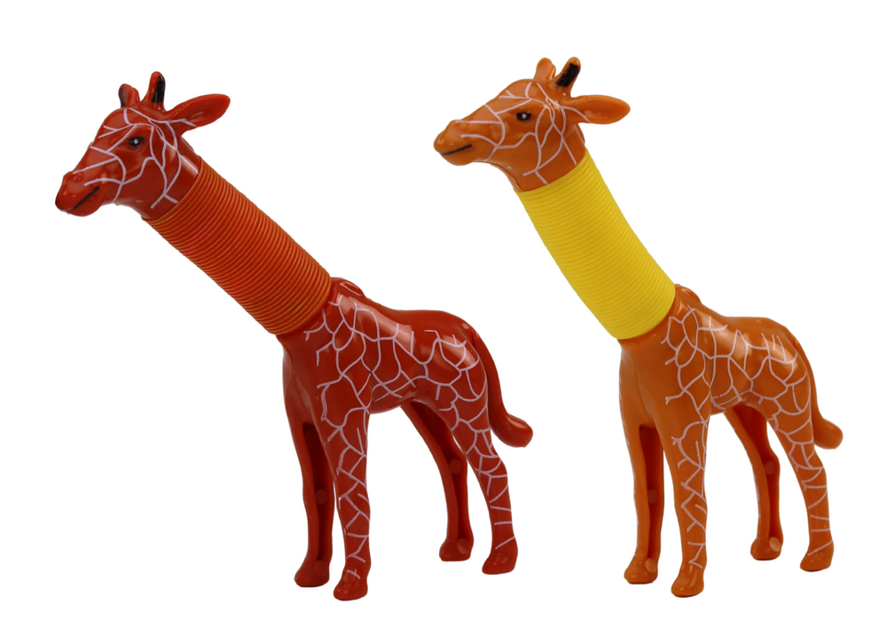 Giraffe Stretching Anti-stress Luminous LED Pop Tube MIX