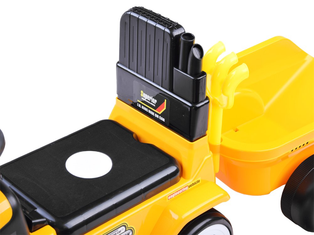 Guralica traktor s prikolicom – žuti