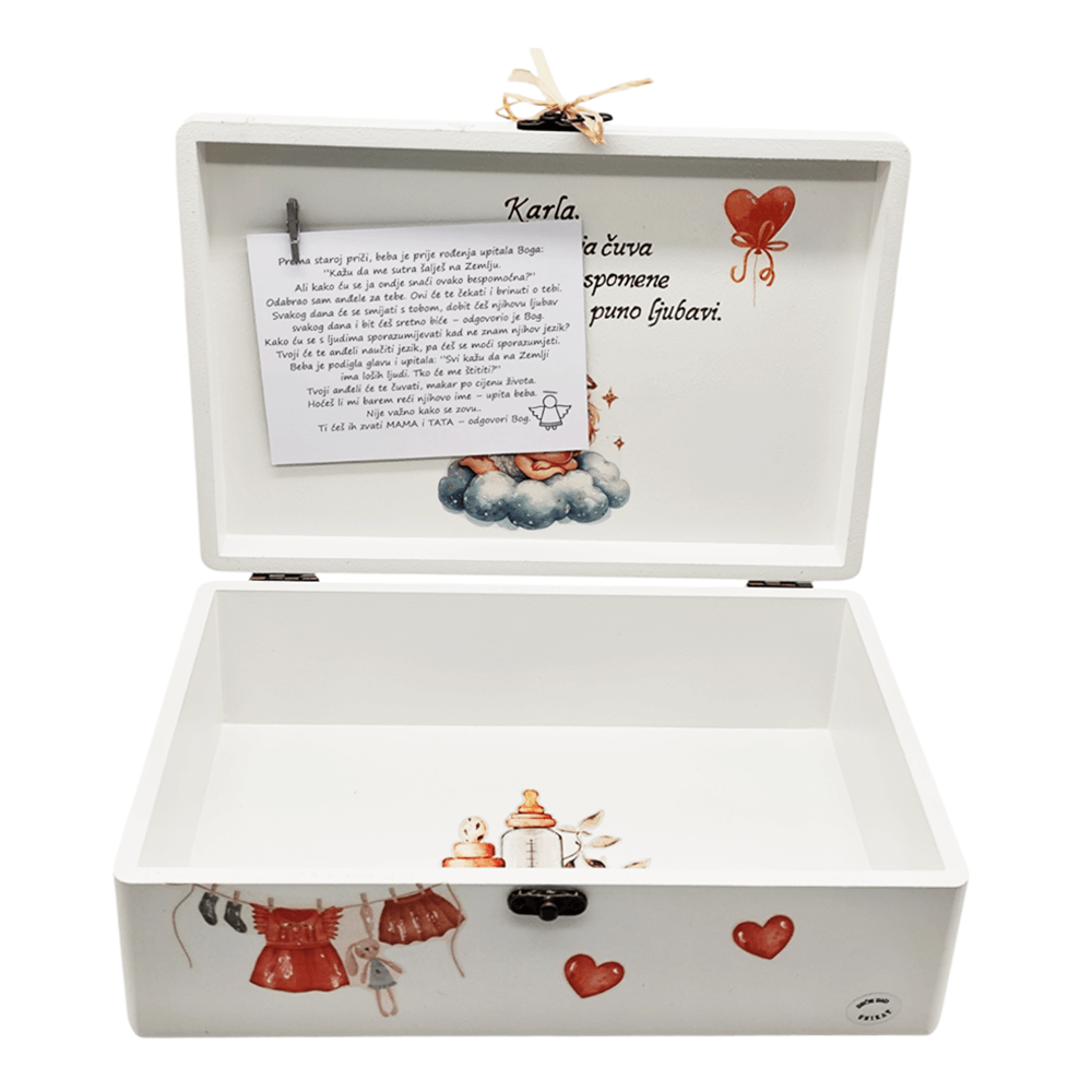 Personalizovaný box na vzpomínky – Perfektní dárek pro děti Š18060