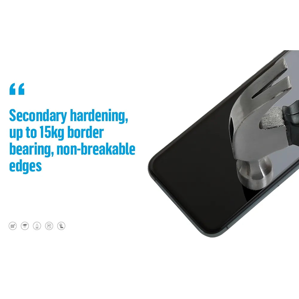 5D tvrzené sklo Mr. Monkey Glass – pro Xiaomi 13 černé (Strong Lite)