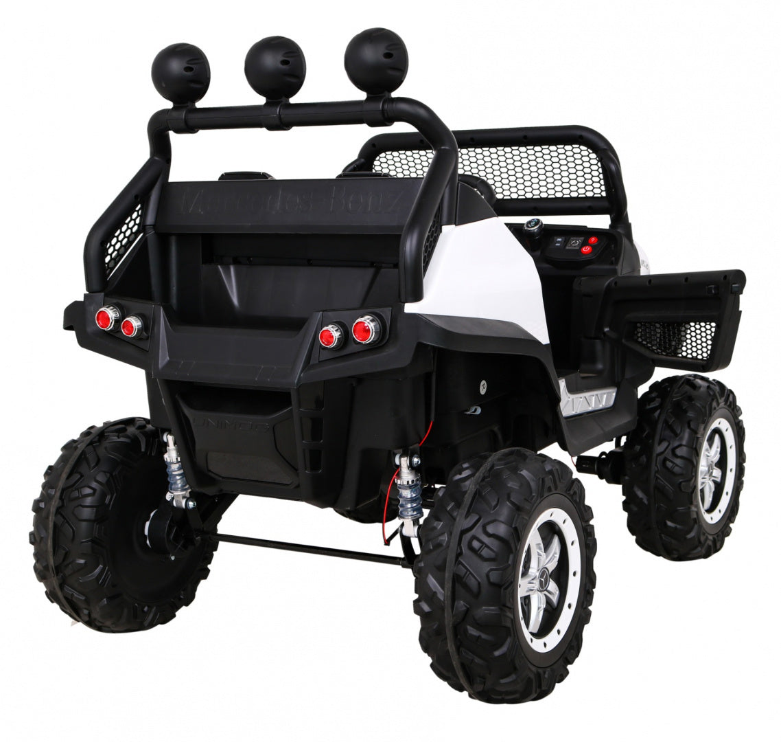 Licencirani auto na akumultor Mercedes BENZ UNIMOG S - bijeli
