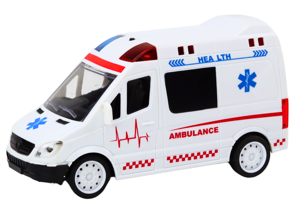Auto na daljinsko upravljanje RC Ambulance - bijeli