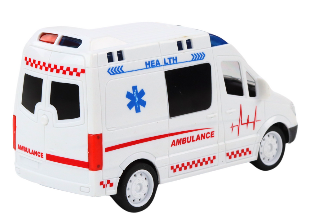 Auto na daljinsko upravljanje RC Ambulance - bijeli