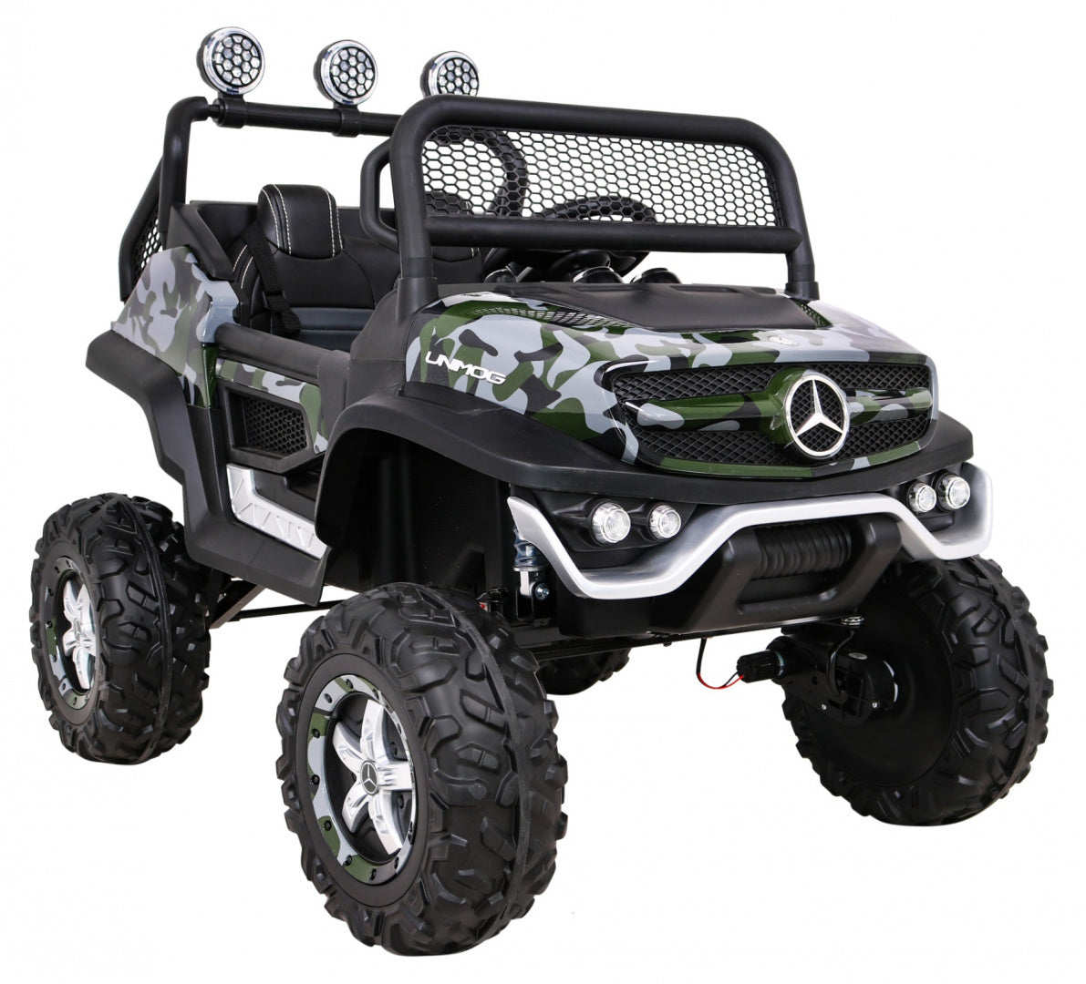 Licencirani auto na akumultor Mercedes BENZ UNIMOG S - moro