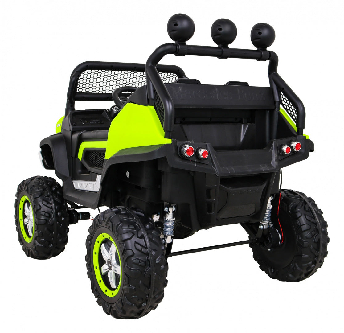 Licencirani auto na akumultor Mercedes BENZ UNIMOG S - zeleni