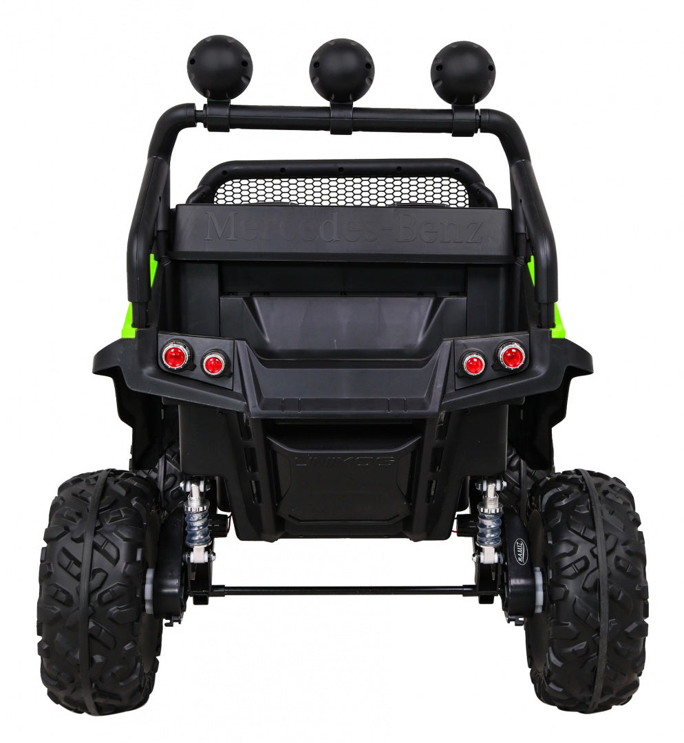 Licencirani auto na akumultor Mercedes BENZ UNIMOG S - zeleni