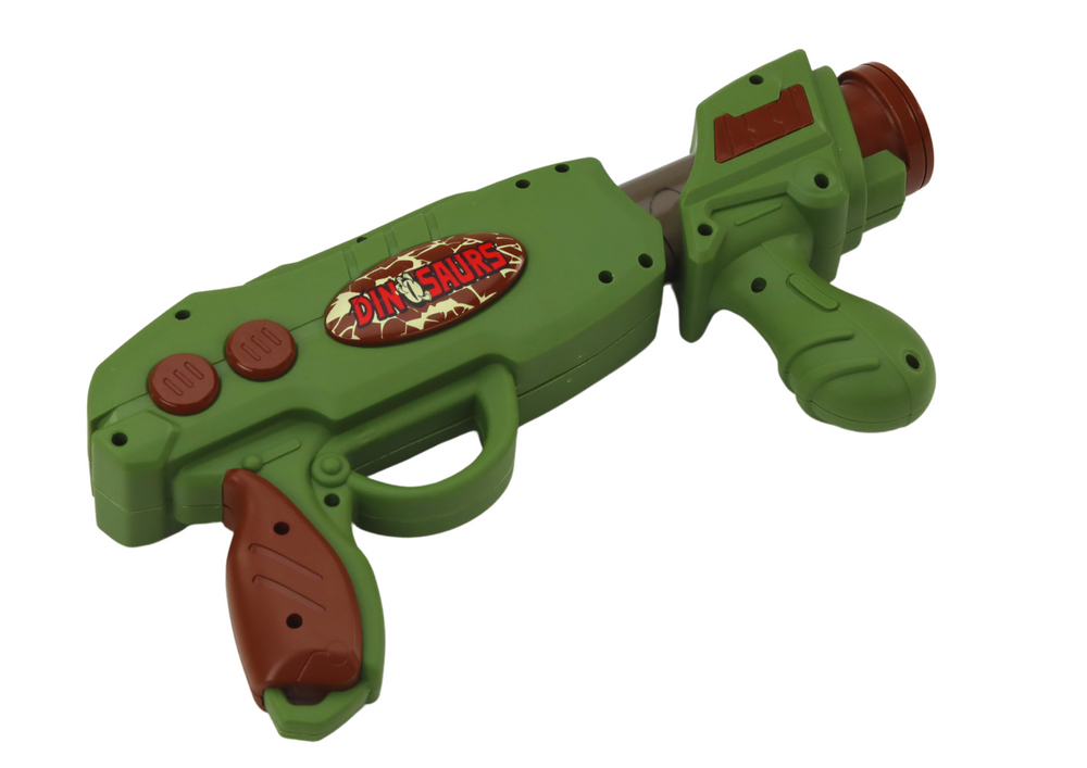 Arcade Game Shooting Dinosaur Green Ball Gun