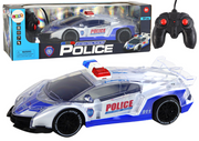 Auto na daljinsko upravljanje Police Sports 1:16 Lights