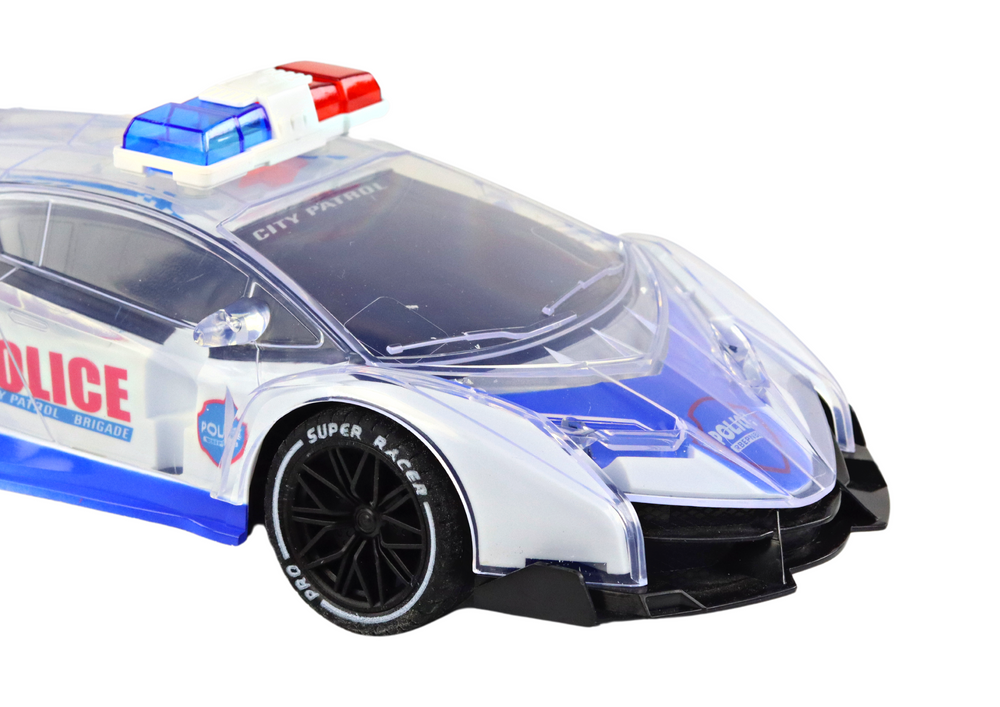 Auto na daljinsko upravljanje Police Sports 1:16 Lights