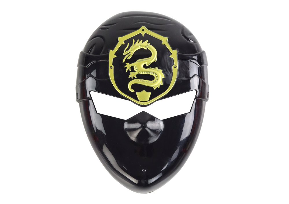 Ninja Warrior Set Mask Swords Daggers Red Decorations