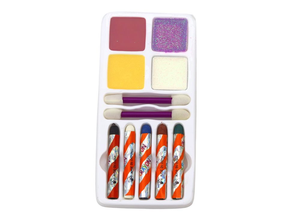 Face Painting Set Glitter Paints Crayons