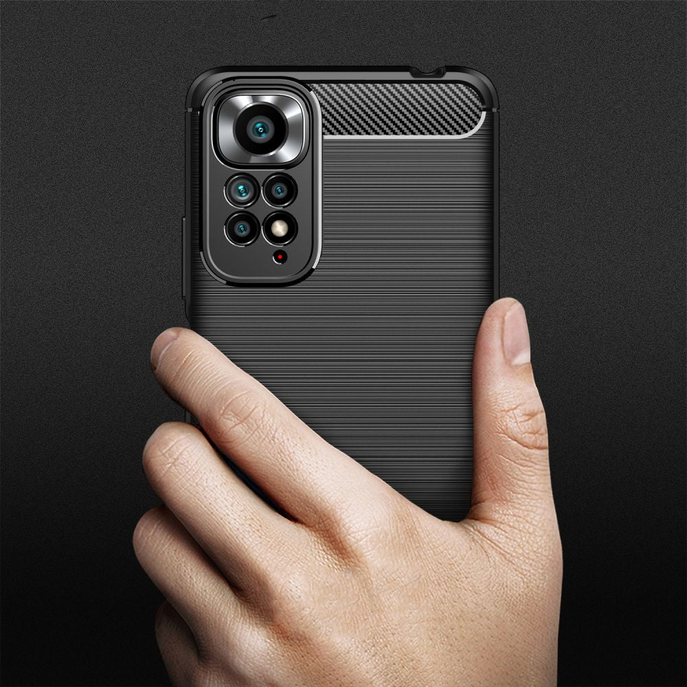 TECH-PROTECT TPUCARBON POUZDRO PRO XIAOMI REDMI NOTE 11 4G / 11S 4G