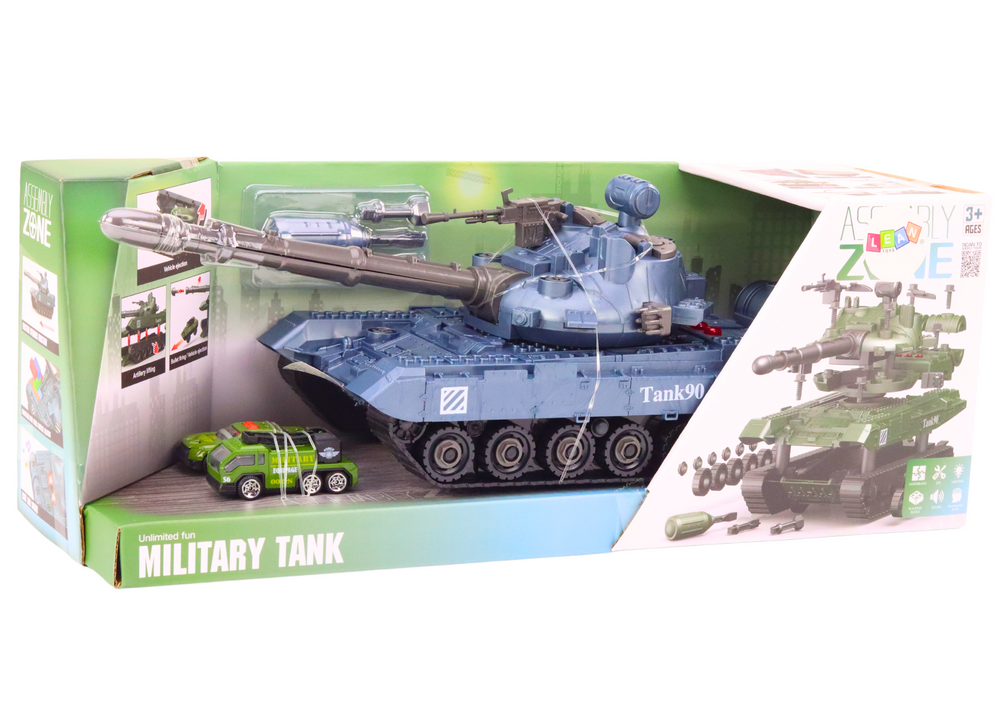 Tank Military Vehicle DIY Disassembly Blue Sounds Suspension Kit