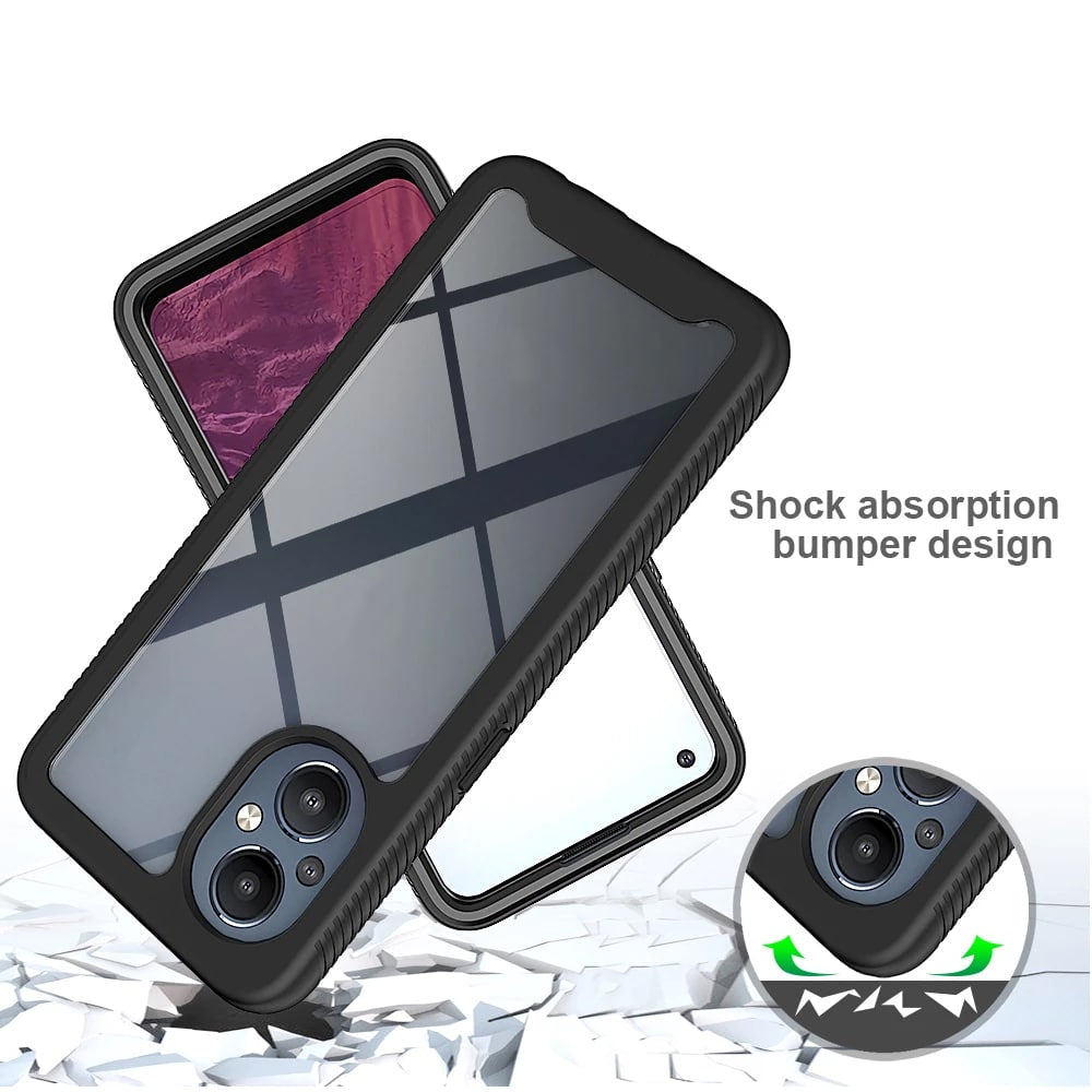 Techsuit - Defense360 Pro + ochrana obrazovky pro Oppo Reno7 Lite / Reno8 Lite - černá