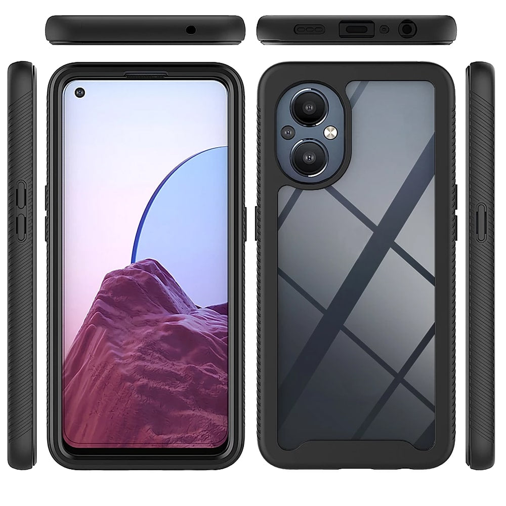 Techsuit - Defense360 Pro + ochrana obrazovky pro Oppo Reno7 Lite / Reno8 Lite - černá