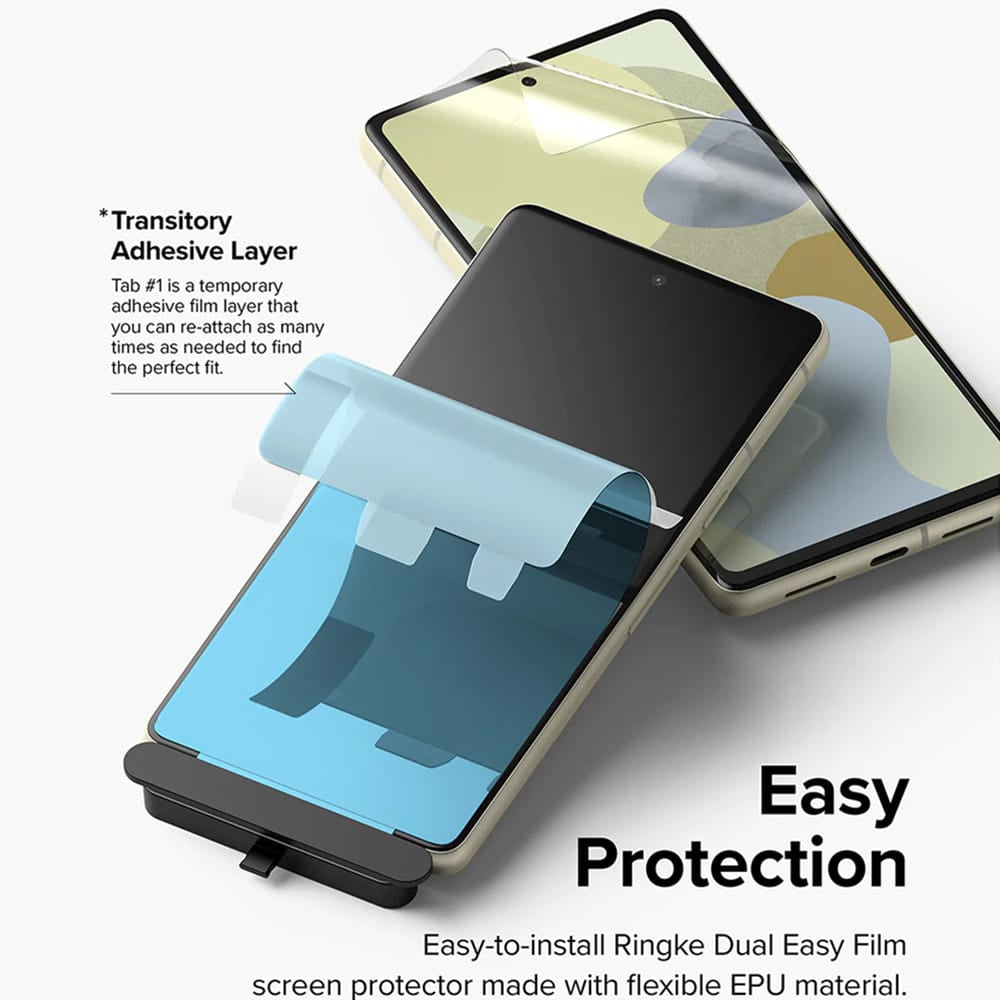 Ringke – Dual Easy Full (2 ks) pro Google Pixel 7 – Clear