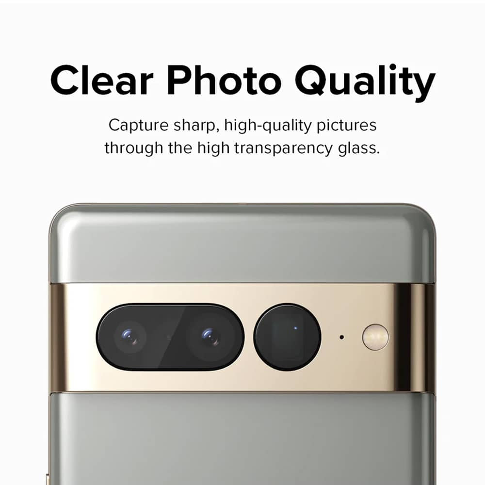 Ringke - Ochranné sklo na fotoaparát (3 kusy v balení) - Google Pixel 7 Pro - průhledné
