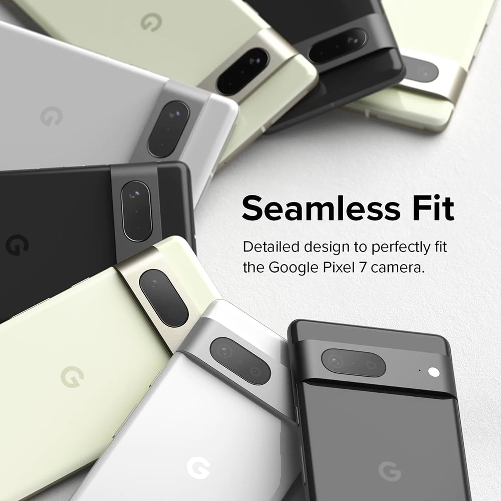 Ringke - Ochranné sklo na fotoaparát (sada 3 kusů) - Google Pixel 7 - Průhledné