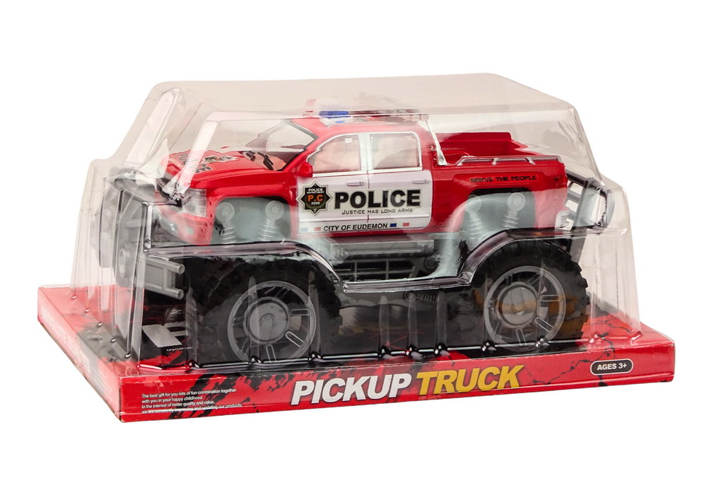 Policijski auto za igru Off-Road - crveni