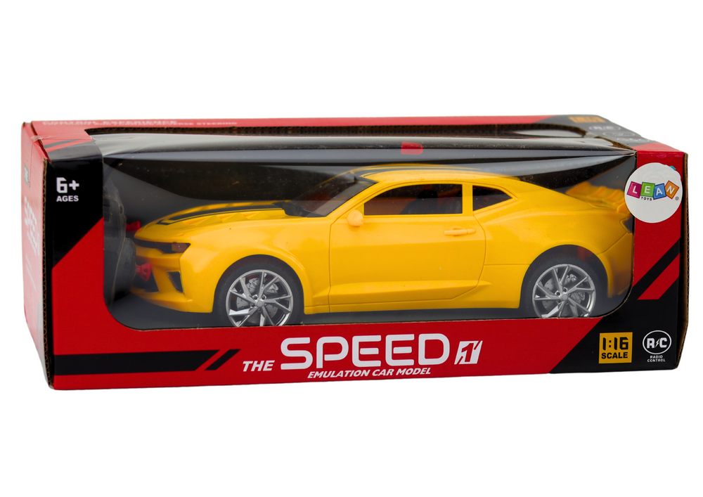 Auto na daljinsko upravljanje Shell 1:16 - žuti