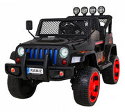 Auto na akumulator NEW Raptor DRIFTER 4 x 4 - crni/plamen