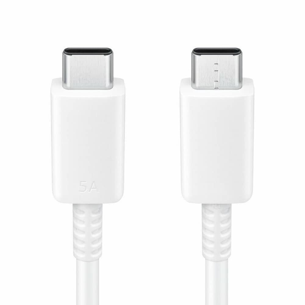 Samsung - Podatkovni kabel (EP-DX510JWEGEU) - Brzo punjenje tip-C na tip-C 5A, 1,8 m - bijeli