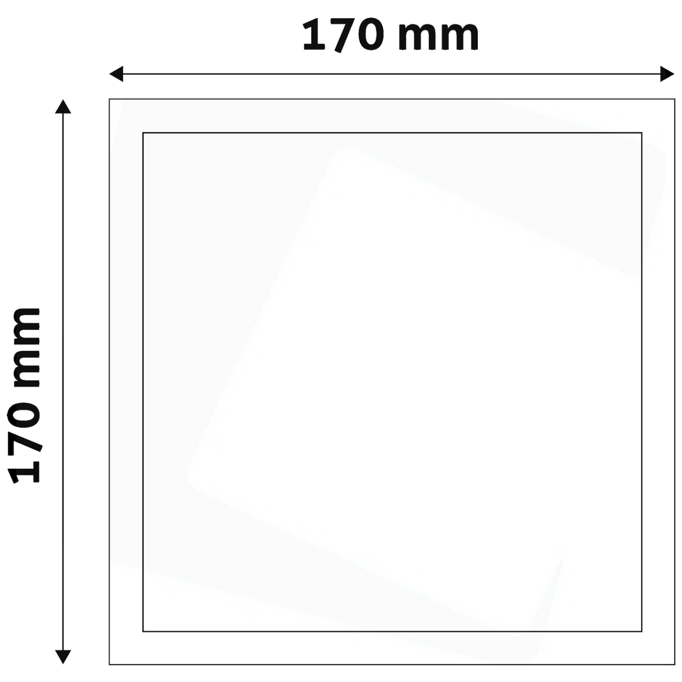 Avide Plafonjera LED, 12W, 950 lm, 4000K, IP20 - ACSMNW-S-12W-ALU-SN
