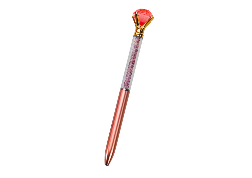 Diamond Ballpoint Pen Diamonds Blue Refill 0.7mm Mix