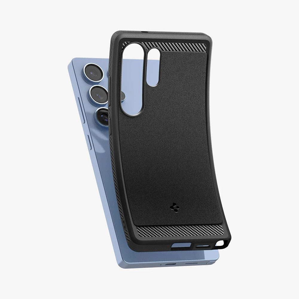Spigen - Rugged Armor MagSafe kryt pro Samsung Galaxy S25 Ultra ACS08951 - matný černý