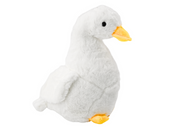 Plišana patka za igru 30cm - bijela