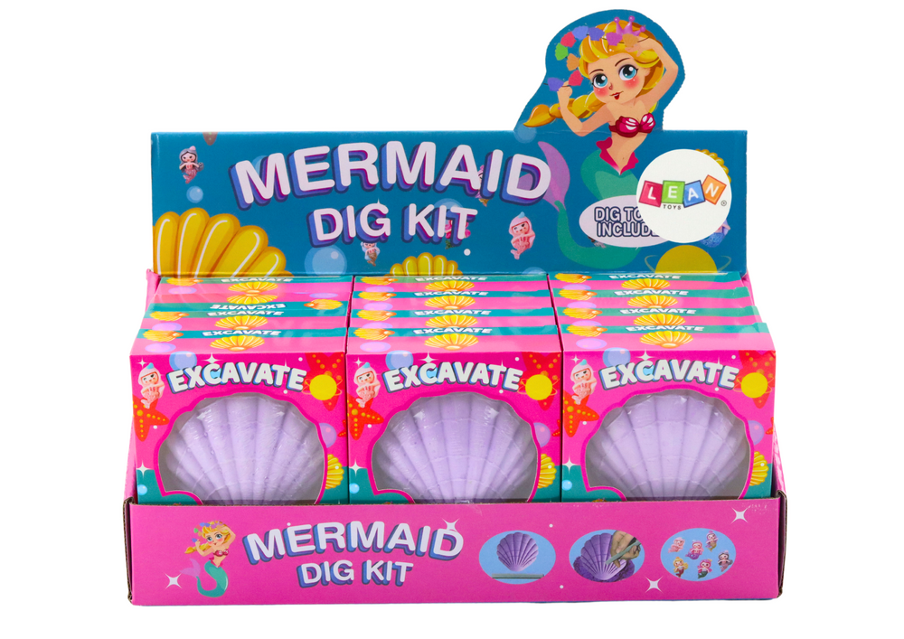 Arheološki set za igru - Sirena u školjci za male istraživače