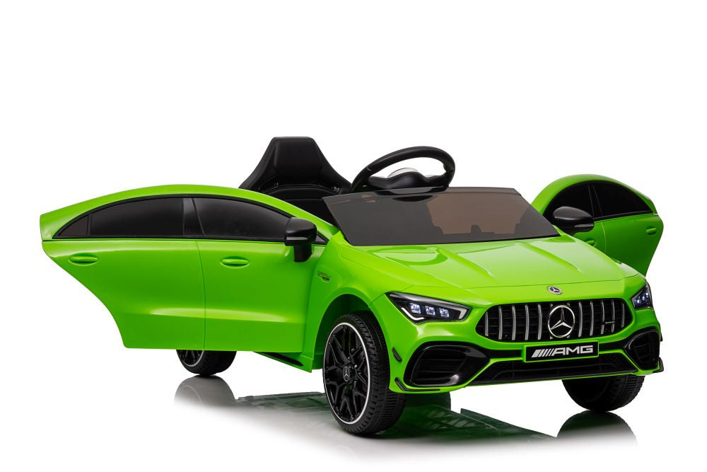 Licencirani auto na akumulator Mercedes CLA 45s AMG 4×4 – zeleni