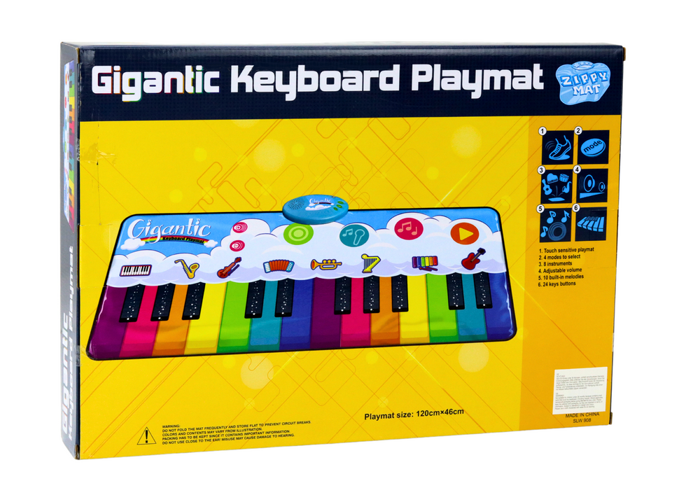 Edukativna prostirka za plesanje Rainbow Piano