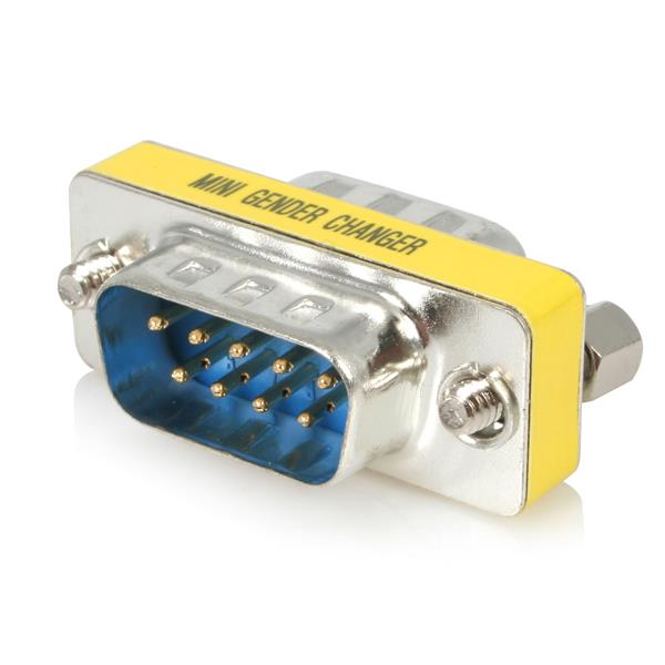 StarTech.com GC9SM adapter za promjenu tipa priključka kabela DB-9 Srebro