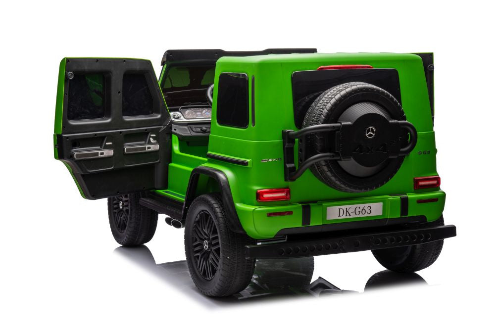 Licencirani auto na akumulator Mercedes G63 XXL 24V 4x4 - DVOSJED - zeleni