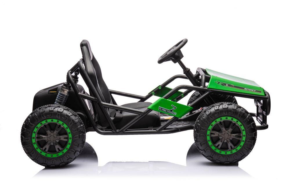 Battery Car Buggy A8812 Green 24V