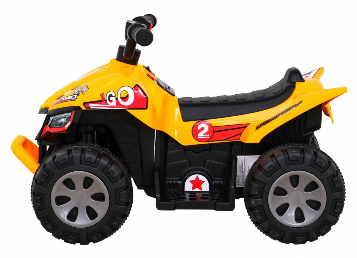Vehicle Quad THE FASTEST Yellow