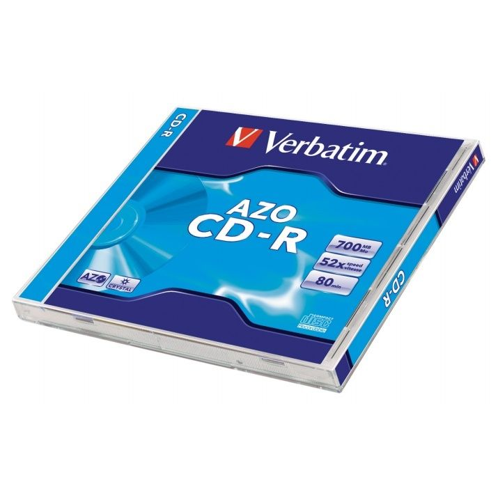 Verbatim CD-R AZO Crystal 700 MB 1 kom